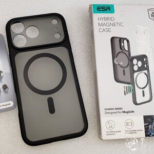 ESR for iPhone 17 Pro Case, Camera Control, MagSafe compatible, Shockproof Black